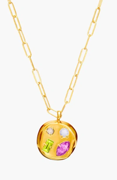 Birthdate Co. The February Birthdate Gold Pendant In February 12th - Gold