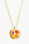 Birthdate Co. The February Birthdate Gold Pendant In February 16th - Gold