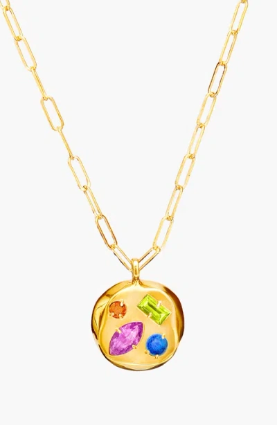 Birthdate Co. The February Birthdate Gold Pendant In February 20th - Gold