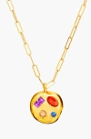 Birthdate Co. The February Birthdate Gold Pendant In February 29th - Gold