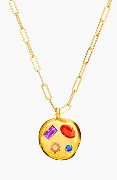 Birthdate Co. The February Birthdate Gold Pendant In February 29th - Gold