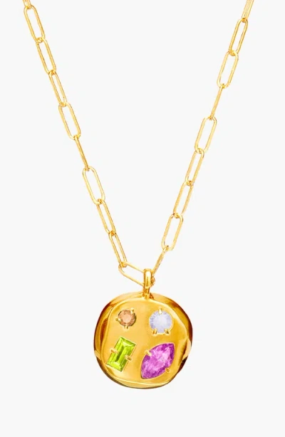 Birthdate Co. The February Birthdate Gold Pendant In February 2nd - Gold