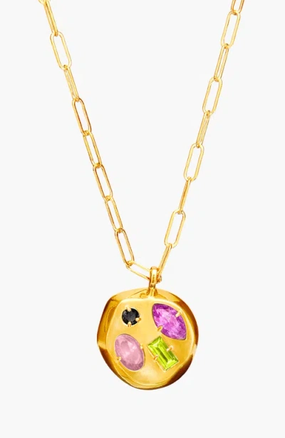 Birthdate Co. The February Birthdate Gold Pendant In February 3rd - Gold