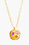 Birthdate Co. The February Birthdate Gold Pendant In February 6th - Gold
