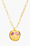 Birthdate Co. The February Birthdate Gold Pendant In February 9th - Gold
