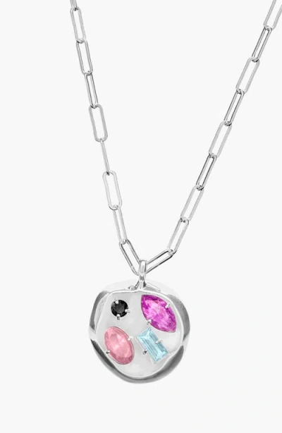 Birthdate Co. The February Birthdate Silver Pendant In February 13th - Silver