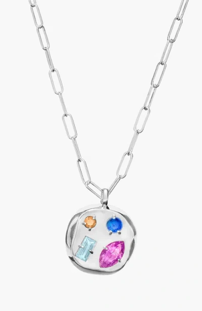 Birthdate Co. The February Birthdate Silver Pendant In February 17th - Silver