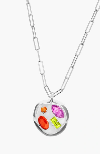 Birthdate Co. The February Birthdate Silver Pendant In February 18th - Silver