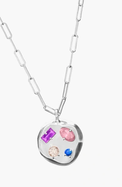 Birthdate Co. The February Birthdate Silver Pendant In February 19th - Silver