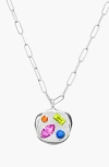 Birthdate Co. The February Birthdate Silver Pendant In February 20th - Silver