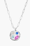 Birthdate Co. The February Birthdate Silver Pendant In February 22nd - Silver