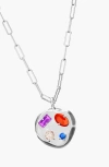 Birthdate Co. The February Birthdate Silver Pendant In February 24th - Silver