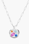 Birthdate Co. The February Birthdate Silver Pendant In February 25th - Silver