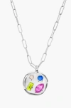 Birthdate Co. The February Birthdate Silver Pendant In February 27th - Silver