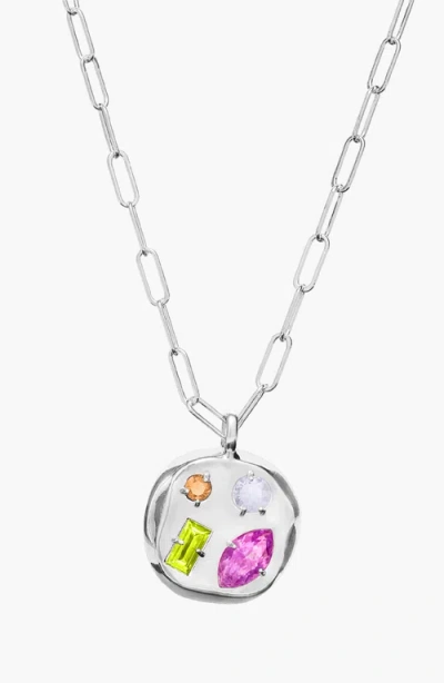 Birthdate Co. The February Birthdate Silver Pendant In February 2nd - Silver