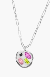 Birthdate Co. The February Birthdate Silver Pendant In February 3rd - Silver