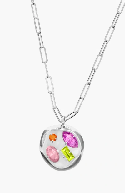 Birthdate Co. The February Birthdate Silver Pendant In February 8th - Silver