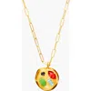 Birthdate Co. The January Birthdate Gold Pendant In January 13th - Gold