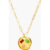 Birthdate Co. The January Birthdate Gold Pendant In January 17th - Gold