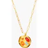 Birthdate Co. The January Birthdate Gold Pendant In January 23rd - Gold