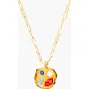 Birthdate Co. The January Birthdate Gold Pendant In January 7th - Gold