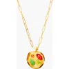 Birthdate Co. The January Birthdate Gold Pendant In January 8th - Gold