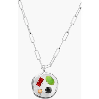 Birthdate Co. The January Birthdate Silver Pendant In January 11th - Silver