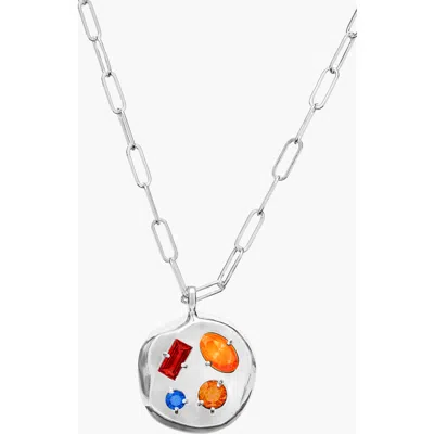 Birthdate Co. The January Birthdate Silver Pendant In January 16th - Silver