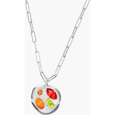 Birthdate Co. The January Birthdate Silver Pendant In January 18th - Silver