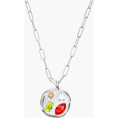 Birthdate Co. The January Birthdate Silver Pendant In January 27th - Silver