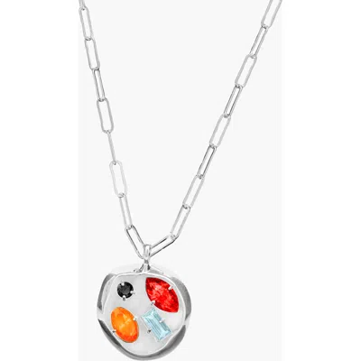 Birthdate Co. The January Birthdate Silver Pendant In January 28th - Silver
