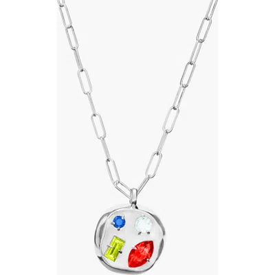 Birthdate Co. The January Birthdate Silver Pendant In January 2nd - Silver