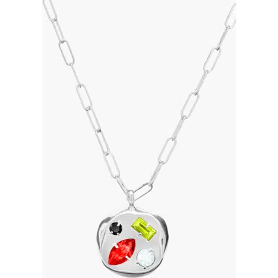 Birthdate Co. The January Birthdate Silver Pendant In January 5th - Silver