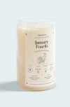Birthdate Co. The January Birthday Candle In January 4th