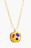 Birthdate Co. The July Birthdate Pendant In July 11th - Gold