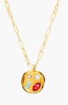 Birthdate Co. The July Birthdate Pendant In July 7th - Gold