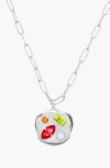 Birthdate Co. The July Birthdate Silver Pendant In July 10th - Silver