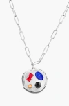 Birthdate Co. The July Birthdate Silver Pendant In July 11th - Silver