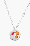 Birthdate Co. The July Birthdate Silver Pendant In July 16th - Silver