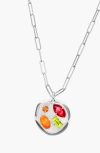 Birthdate Co. The July Birthdate Silver Pendant In July 18th - Silver