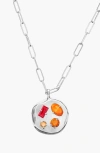 Birthdate Co. The July Birthdate Silver Pendant In July 21st - Silver