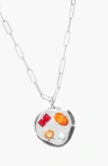 Birthdate Co. The July Birthdate Silver Pendant In July 24th - Silver