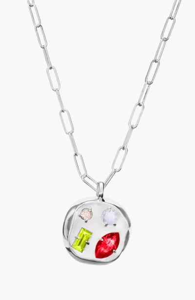 Birthdate Co. The July Birthdate Silver Pendant In July 2nd - Silver