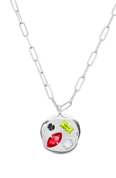 Birthdate Co. The July Birthdate Silver Pendant In July 5th - Silver