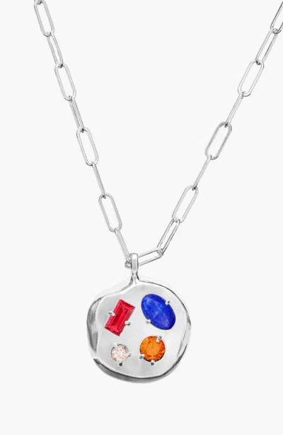 Birthdate Co. The July Birthdate Silver Pendant In July 6th - Silver