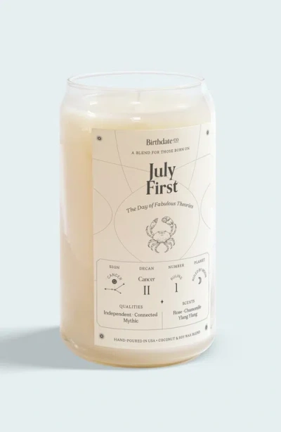 Birthdate Co. The July Birthday Candle In July 1st