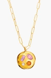 Birthdate Co. The June Birthdate Gold Pendant In June 16th - Gold