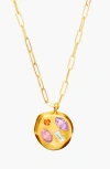 Birthdate Co. The June Birthdate Gold Pendant In June 23rd - Gold