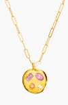 Birthdate Co. The June Birthdate Gold Pendant In June 24th - Gold