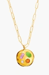 Birthdate Co. The June Birthdate Gold Pendant In June 6th - Gold